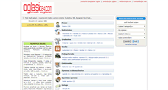 Desktop Screenshot of oglasi024.com